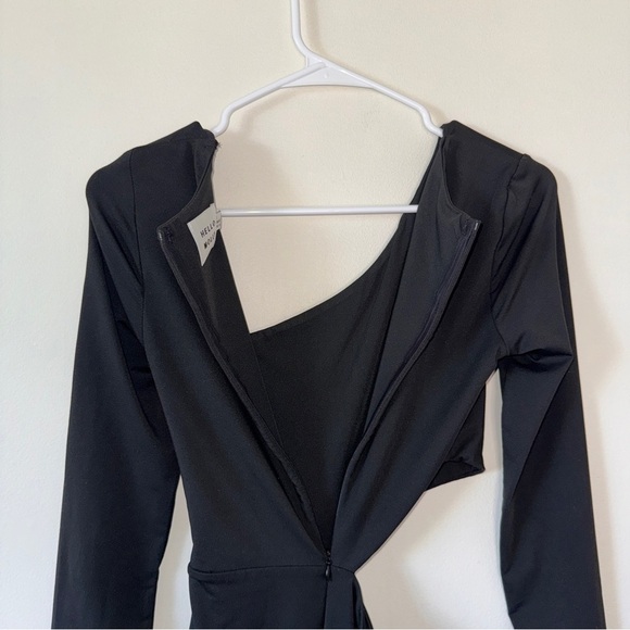 Hello Molly Black One-Shoulder Mini Dress - Picture 8 of 8